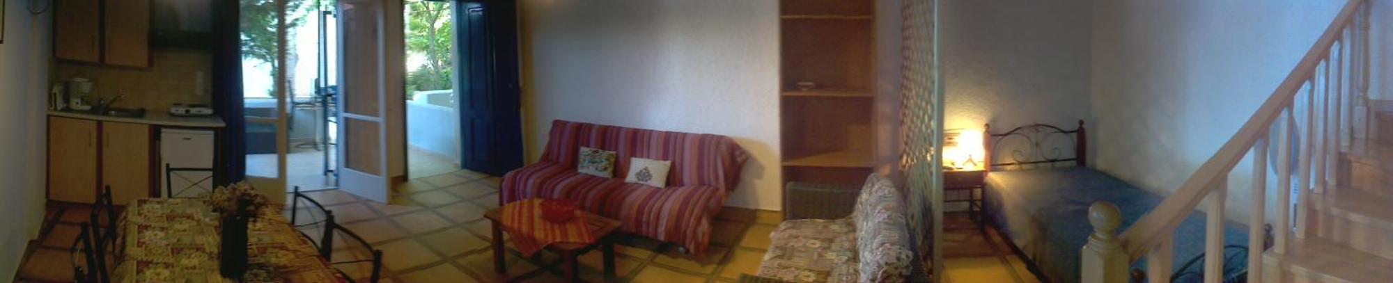 9 Musses Hotel Apartments Skala Mistegnon Pokoj fotografie