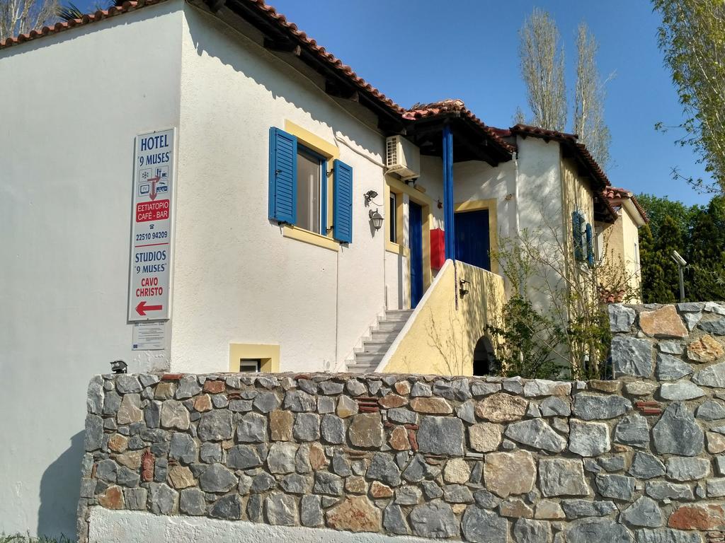 9 Musses Hotel Apartments Skala Mistegnon Exteriér fotografie