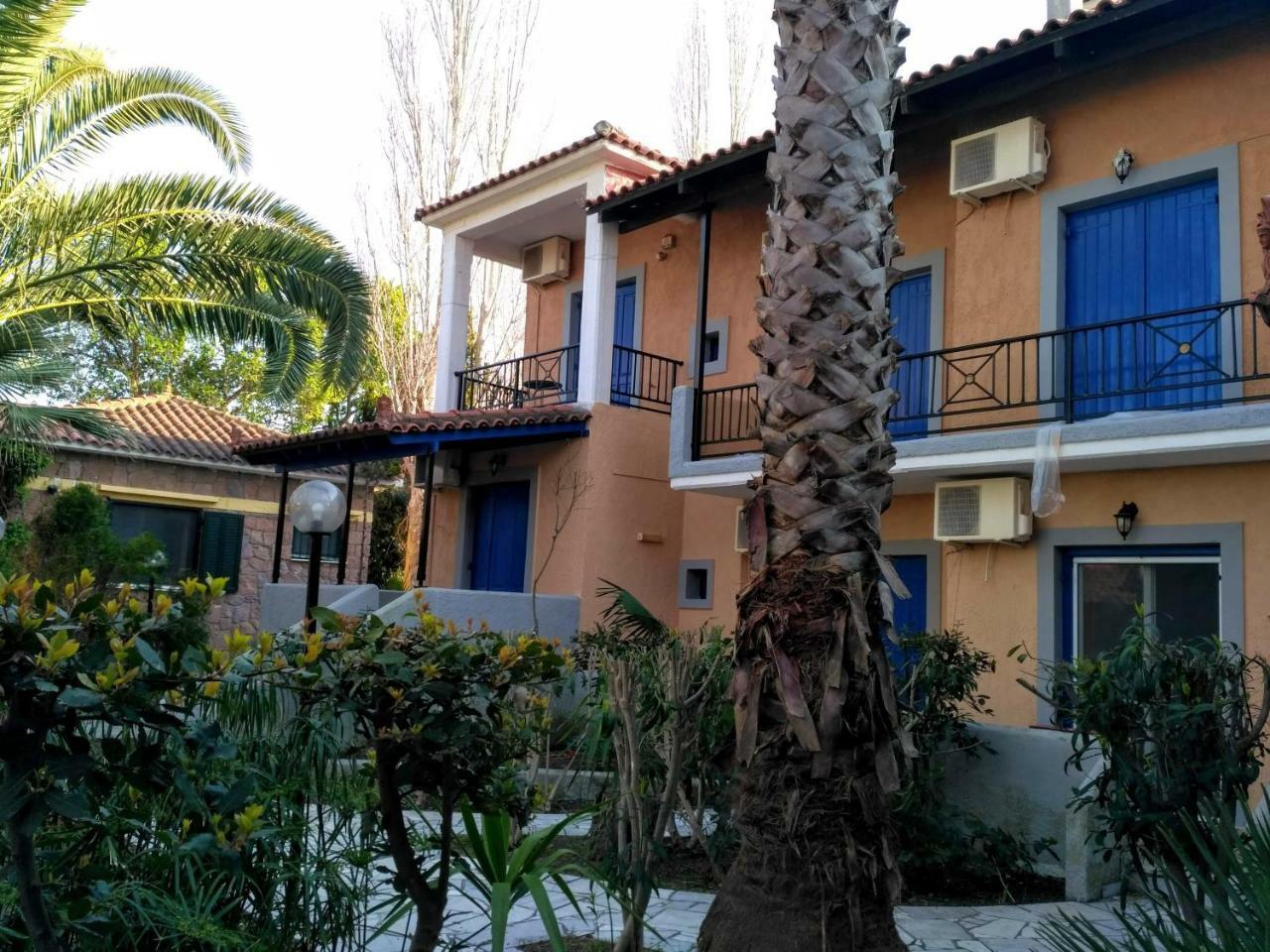 9 Musses Hotel Apartments Skala Mistegnon Exteriér fotografie